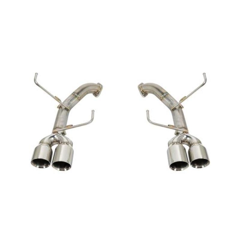 Remark RO-TSGV-D fits Subaru 11-14 WRX/STI GR (GV) Sedan Axle Back Exhaust w/Stainless Steel Double Wall Tip