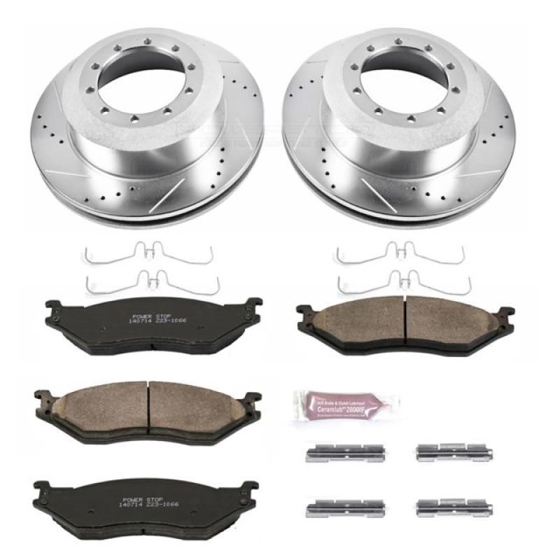 Power Stop K5966 06-09 fits Ford LCF Rear Z23 Evolution Brake Kit
