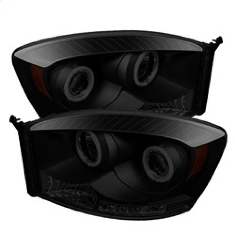 Spyder 5078803 fits Dodge 06-08 Ram 1500 06-09 Projector Headlights CCFL Halo L
