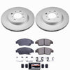 Power Stop 93-95 Honda Civic Front Z23 Coated Brake Kit