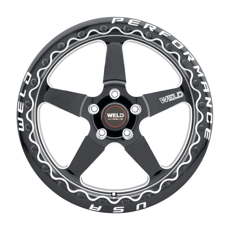 Weld  S90482063P55 S904 18X12 Ventura Drag Beadlock 5X120.65 ET55 BS8.7 Gloss Bl
