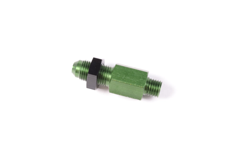 Radium Engineering 14-0273 M12 x 1.5 to 6AN Bulkead w/ Jam Nut