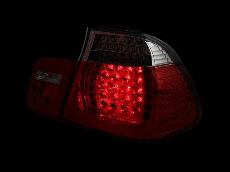 ANZO 321096 2005 fits BMW 02-20 3 Series E46 LED Taillights Red/Clear