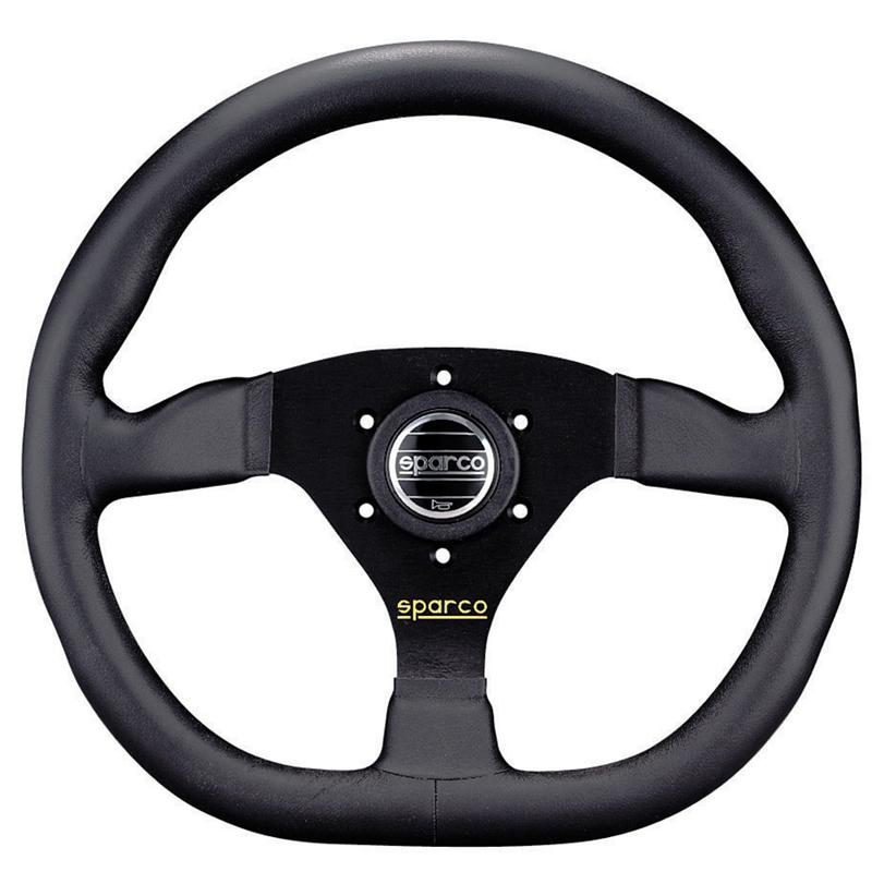 SPARCO 015TRGL1TUV Sparco Steering Wheel Ring L360 Leather Black