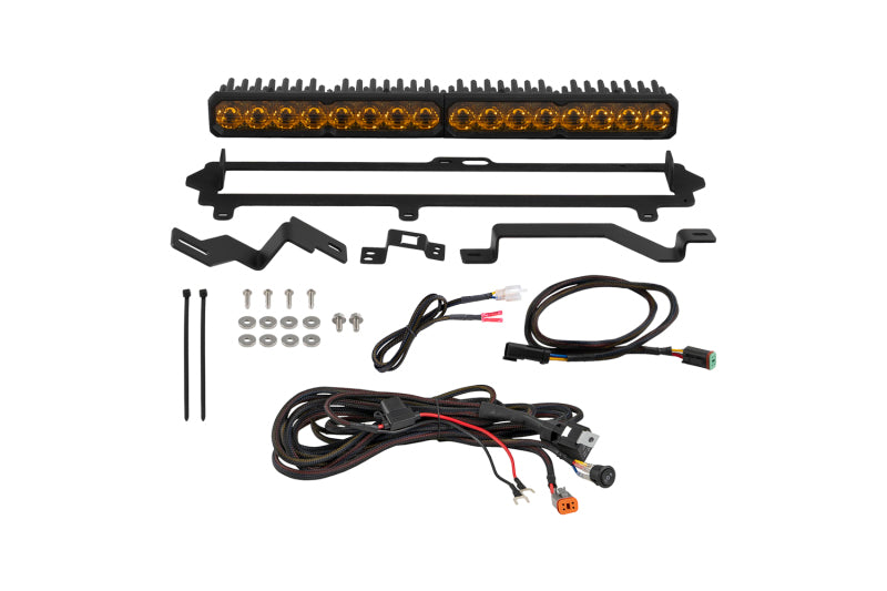 Diode Dynamics DD8667 2022-2026 fits Toyota Tundra Pro Grille SS20 Pro LED Kit Yellow Driving 3000K