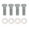 Wilwood bolt kit caliper to spindle M18-2.50 x 55MM LG W/WASHER 4 pack