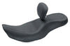 Mustang 79499 Harley Rd King, 06-07 Str Glide ,00-05 fits Eagle 97-07 Wide Tripper 1PC Seat-Black