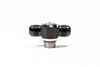 Radium Engineering 20-1000-101010 Radium 10AN ORB Swivel Banjo to Dual 10AN Male
