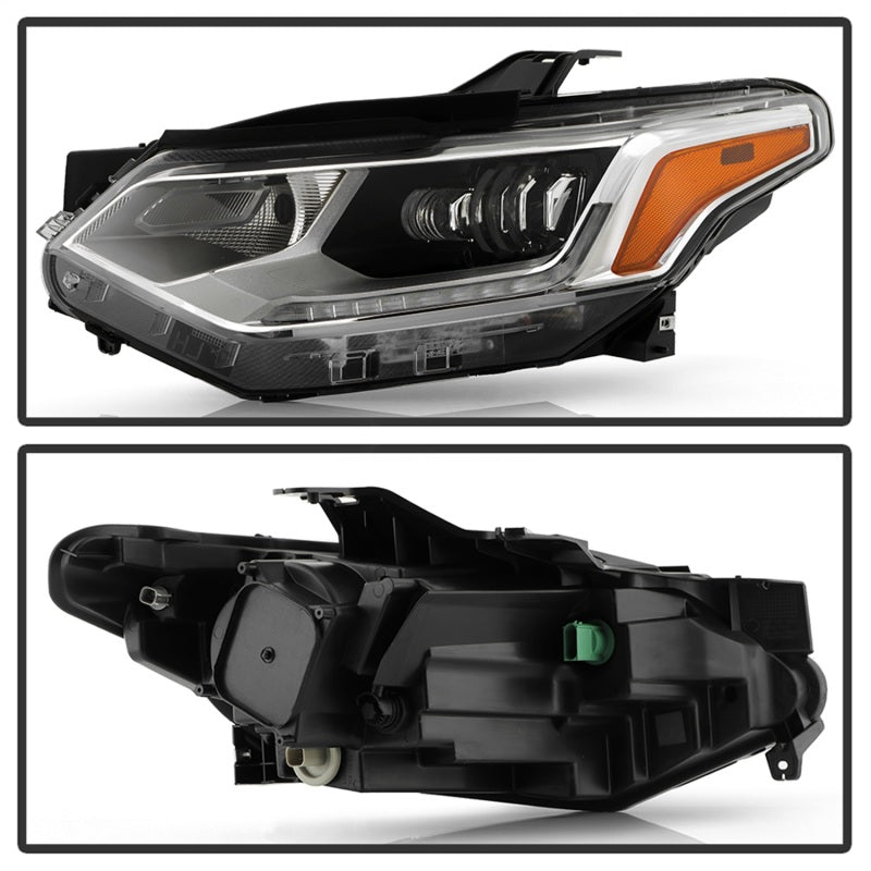 xTune 9956263 18-21 fits Chevrolet Traverse Full LED HeadLight - OE Left (Signa