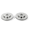 PowerStop fits Honda 13-19 Accord Front Evolution Drilled & Slotted Rotors -
