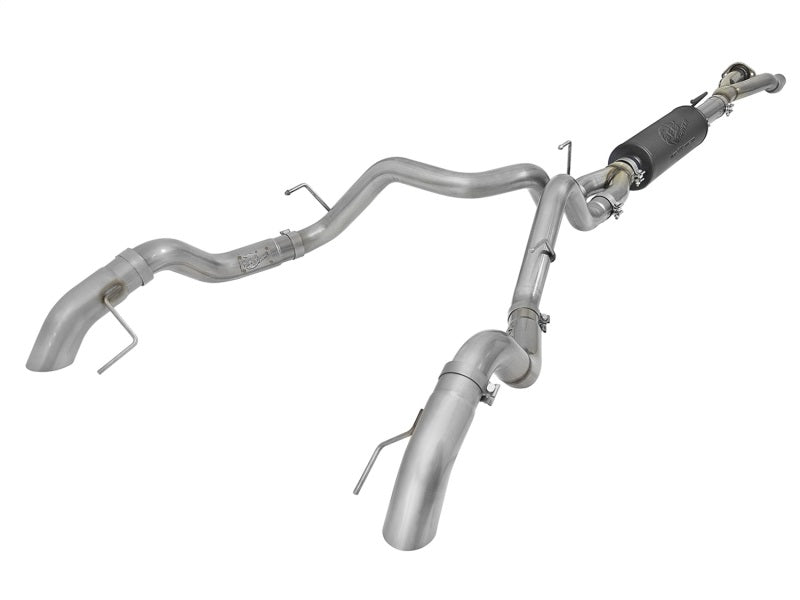 AFE 49-33095 orce-Xp Cat-Back Exhaust w/Dual Hi-Tuck Tips 17-18 fits Ford F-150