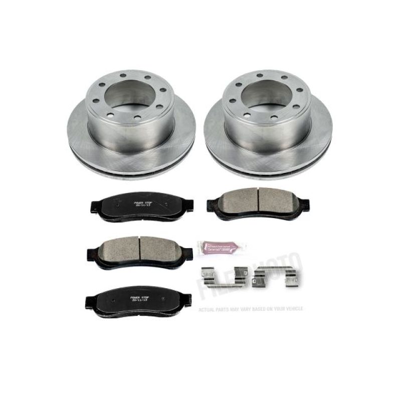 Power Stop KOE5578 10-12 fits Ford F-350 Super Duty Rear Autospecialty Brake Kit