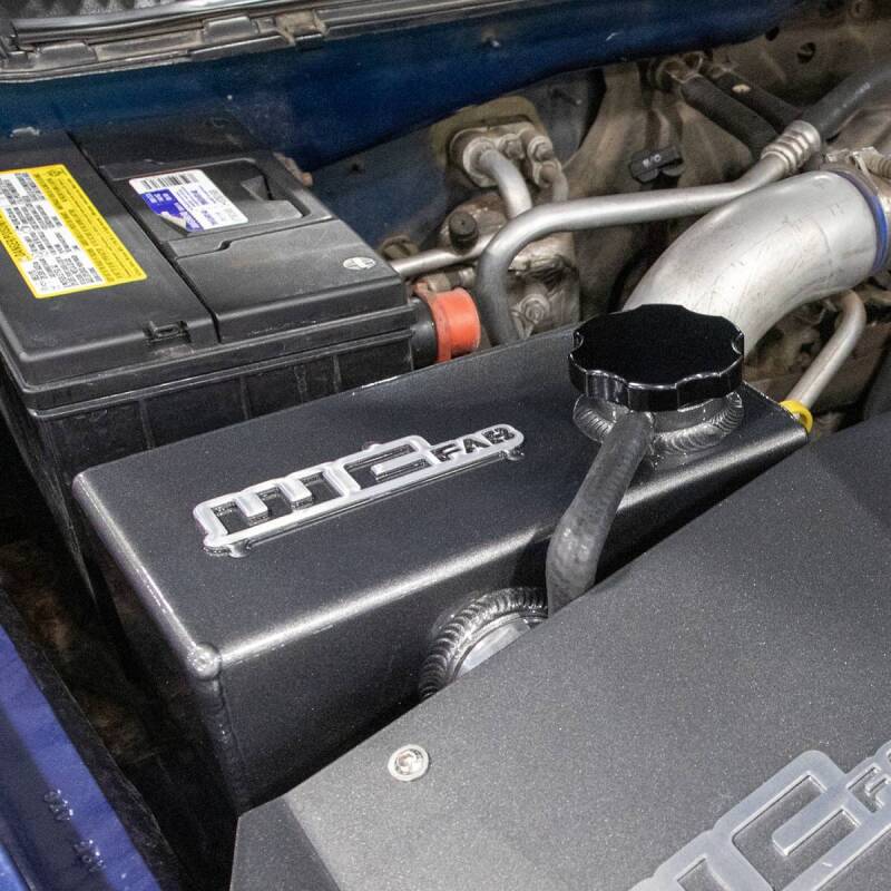 Wehrli 01-07 GM Duramax LB7/LLY/LBZ OEM Placement Coolant Tank - Gun Metal