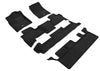 3D L1CH06204709 Maxpider 15-20 fits Chevrolet Tahoe With Bench 2nd Row Elegant 1st 2nd 3rd Row - Floor Mat Set (Black)