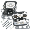 S&S 900-0251 Cycle 99-05 BT Super Stock 79cc Cylinder Head Kit - Wrinkle Black