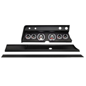 AutoMeter 2931-01 Autometer American Muscle Direct Fit Dash Kit 1966 fits Chevy Chevelle (2 x 3-3/8in. / 4 x 2-1/16in.)