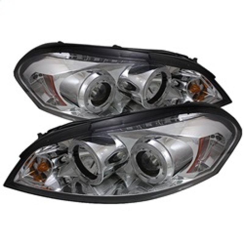 Spyder 5031709 fits Chevy 06-13 Impala Projector Headlights LED Halo LED Chrm P