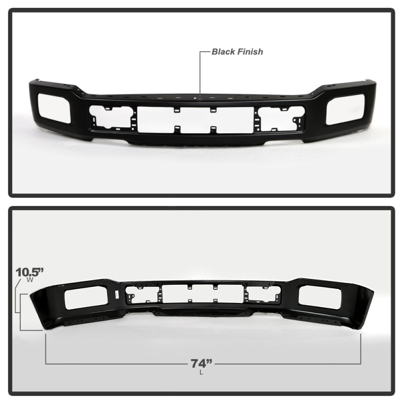 Spyder 9948442 fits Ford 18-20 F150 KING RANCH LIMITED w/Fog Lights Hole Front