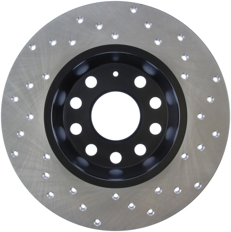 Stoptech 128.33099R 06-11 Audi A3 / 06-09 VW GTI Mk V / 05-10 Jetta (Exc Wagon) Drilled Right Rear Rotor