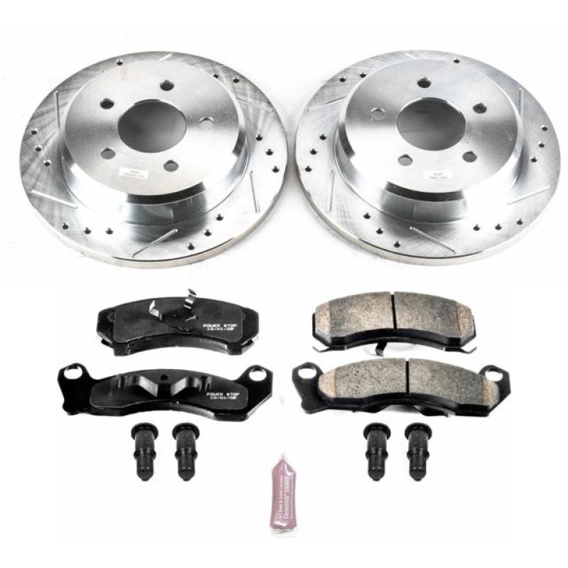 PowerStop K3021 1993 fits Ford Mustang Front Z23 Evolution Sport Brake Kit