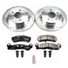 PowerStop K3021 1993 fits Ford Mustang Front Z23 Evolution Sport Brake Kit