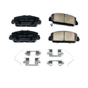 PowerStop 17 fits Acura RDX Front Z17 Evolution Ceramic Brake Pads w/Hardware