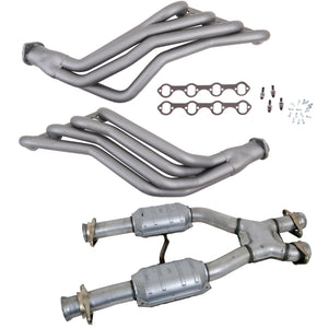 BBK 15942 79-93 fits Ford Mustang 5.0L 1-3/4 Long Tube Headers w/High Flow Ca