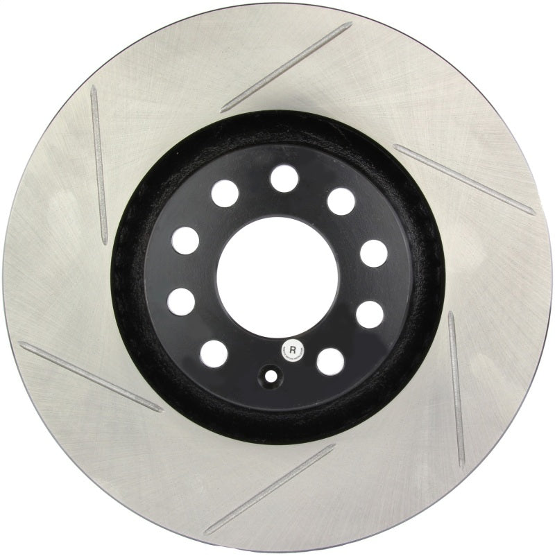 Stoptech 126.33096SR Power Slot 01-06 fits Audi Allroad / 05-09 A4 / 6/99-04 A6 / 99-02 S4 Right Front Slotted Rotor