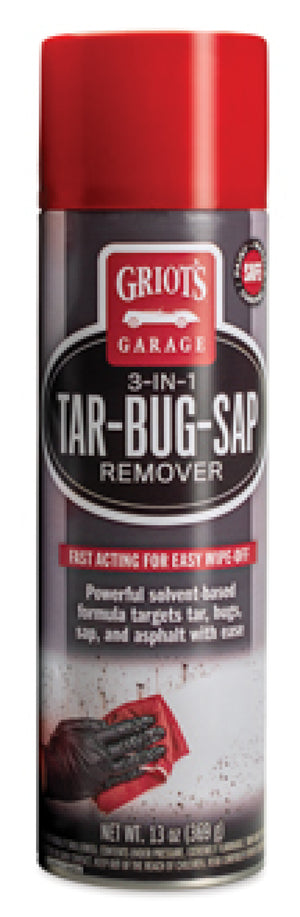 Griots Garage 10897 3-In-1 Tar-Bug-Sap Remover - 13oz (Aerosol)