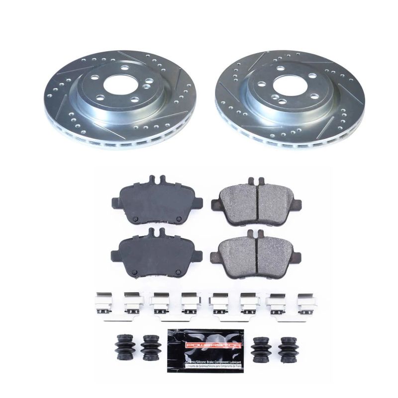 PowerStop fits Mercedes-Benz 14-19 CLA250 Rear Z23 Evolution Sport Brake Kit