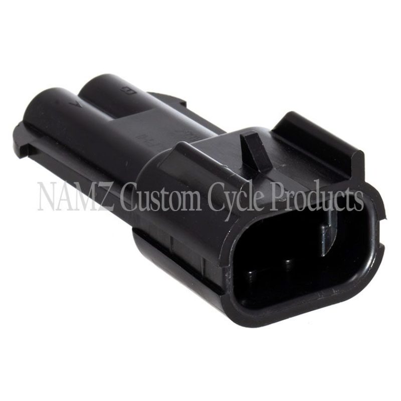 NAMZ NDP-38062 Delphi-Packard Weatherpack 2-Position Male Wire Connector w/Seals