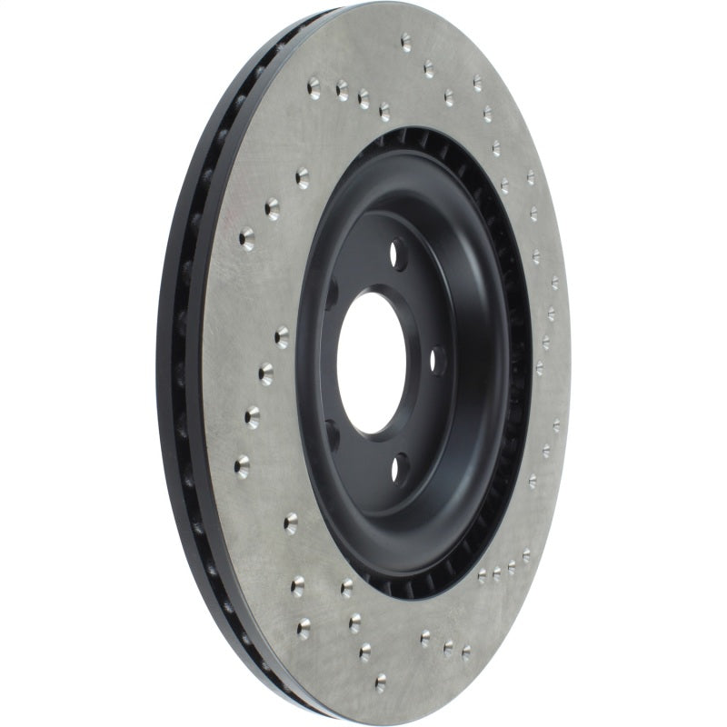 Stoptech 128.33137CR 12 Audi A6 Quattro/11-12 A7 Quattro/13 Q5/7-11/13 S4/12 S5 Rear Right Drilled Cryo Rotor