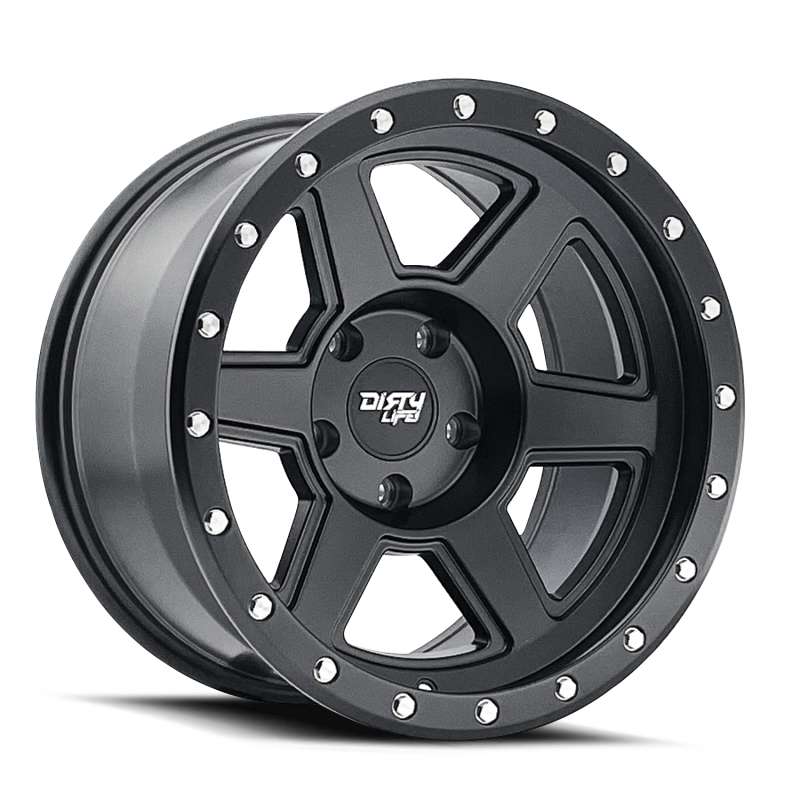 Dirty Life 9315-2973MB12 Compound 9315 20x9 / 5x127 BP / -12mm Offset / 78.1mm Hub Matte Black Wheel