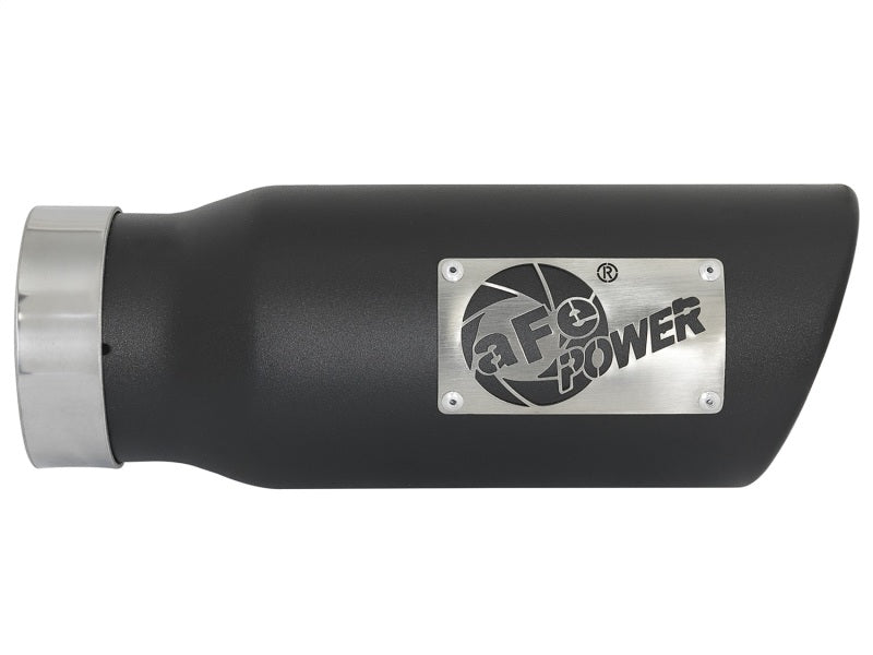 AFE 49T35451-B12 orce-Xp 409 Stainless Steel Exhaust Tip 3.5 In x 4.5in Out x 1