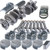 Eagle 13111040 fits Chevy 400 3.750in Crank 6.000in I-Beam Rods -16cc 4.165in Pistons Rotating Assembly