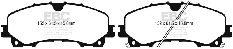 EBC S20K2355 S20 Brake Pad and Rotor Kit