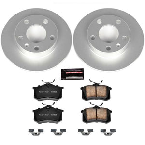 PowerStop CRK3129 fits Audi 02-06 A4 Rear Z23 Evolution Sport Coated Brake Kit