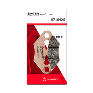 Brembo OE 07104XS 15-16 Peugeot Metropolis 400cc Sinter Brake Pad - Front