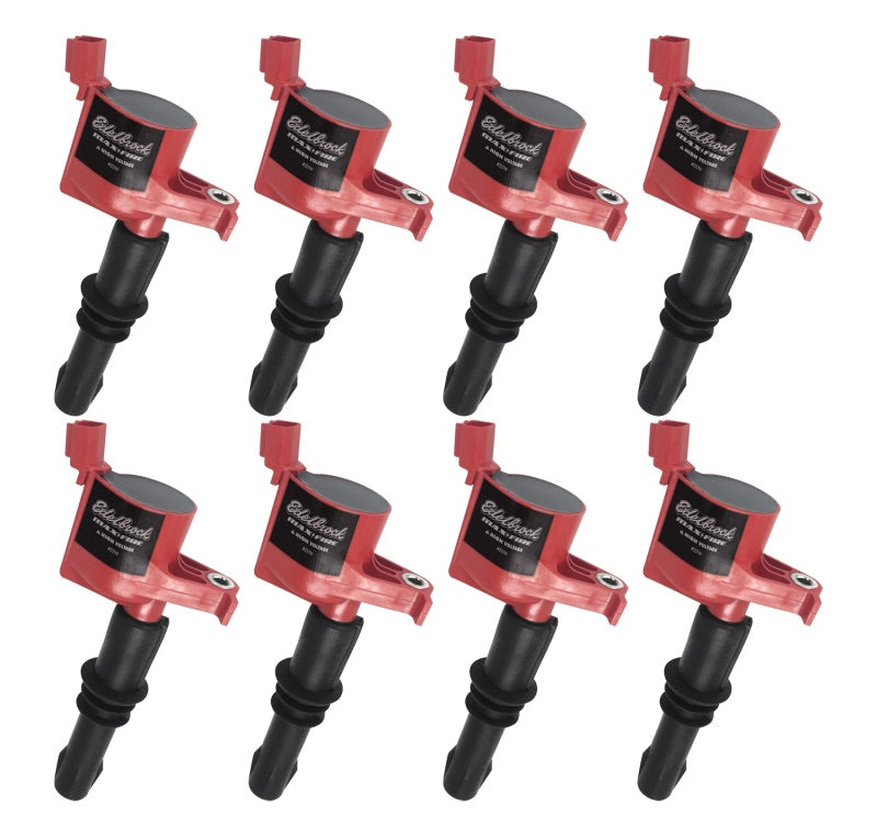 Edelbrock 22791 08-18 fits Ford V8 4.6L-5.4L/V10 6.8L Ignition Coil - Set of 8