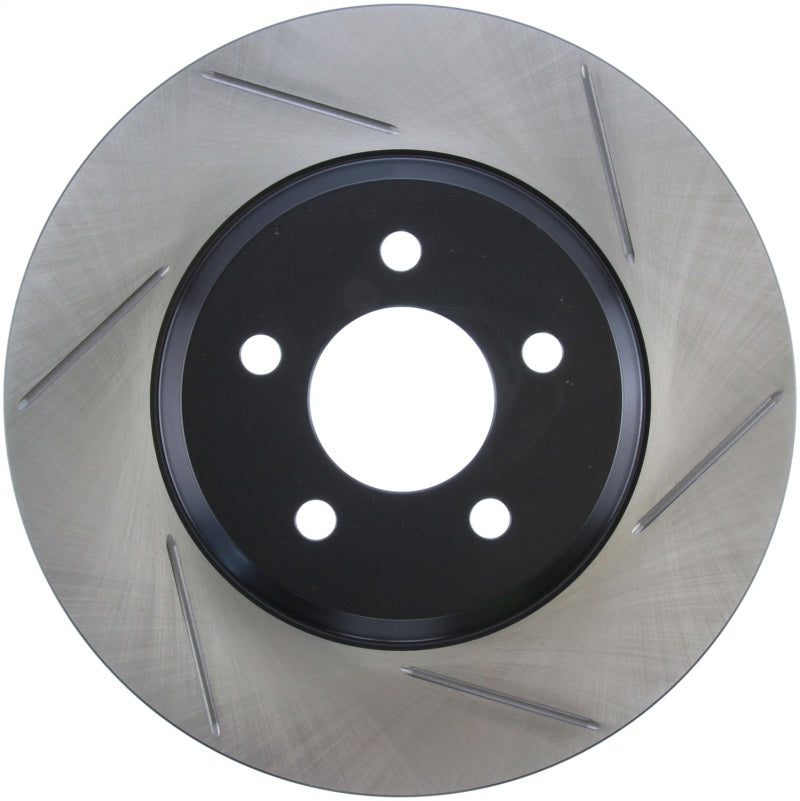 Stoptech 126.61086SL Power Slot 05-10 Mustang GT V8-4.6L Front Left Slotted Rotor
