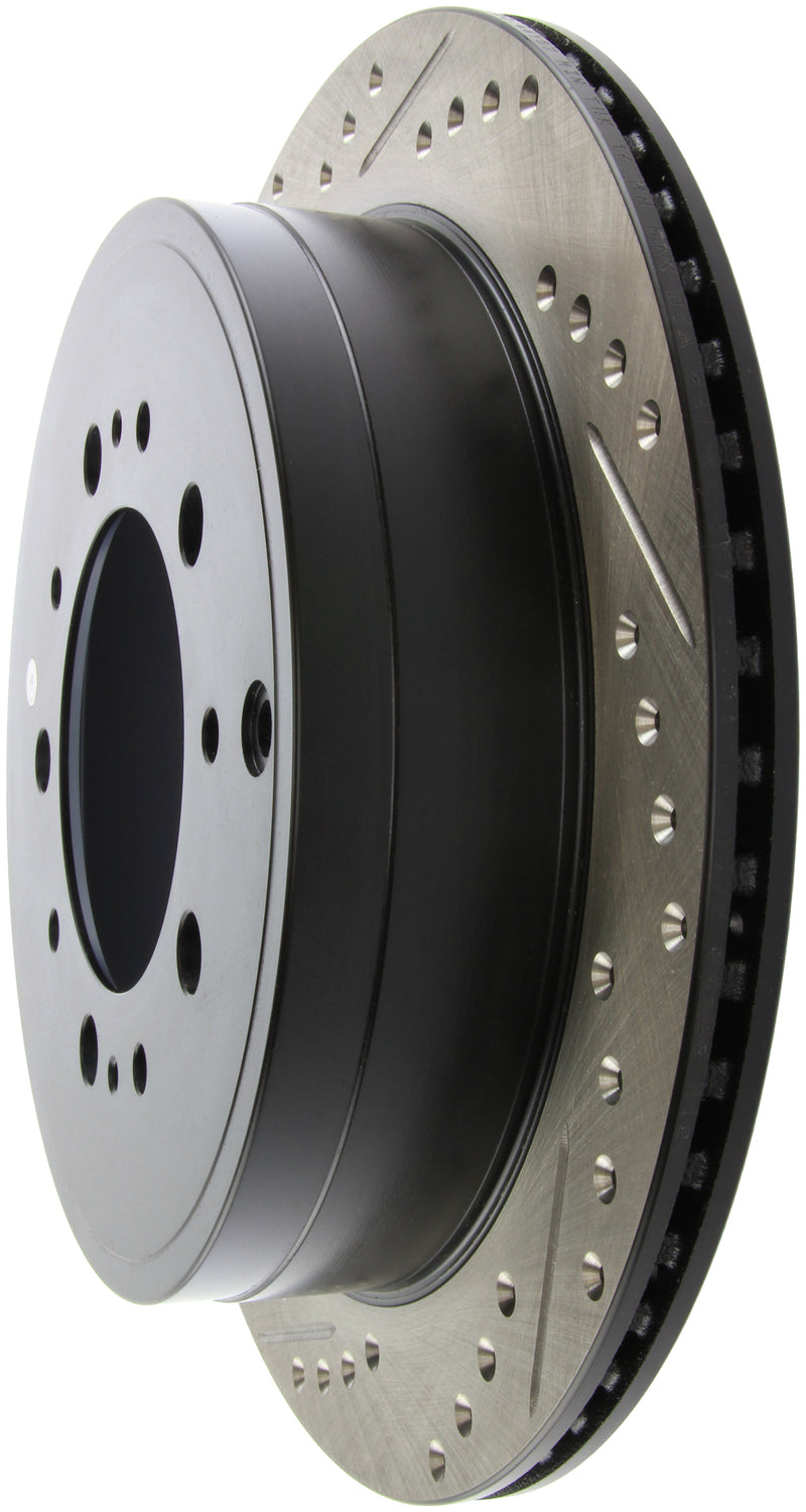Stoptech 127.44157R Slotted & Drilled Sport Brake Rotor