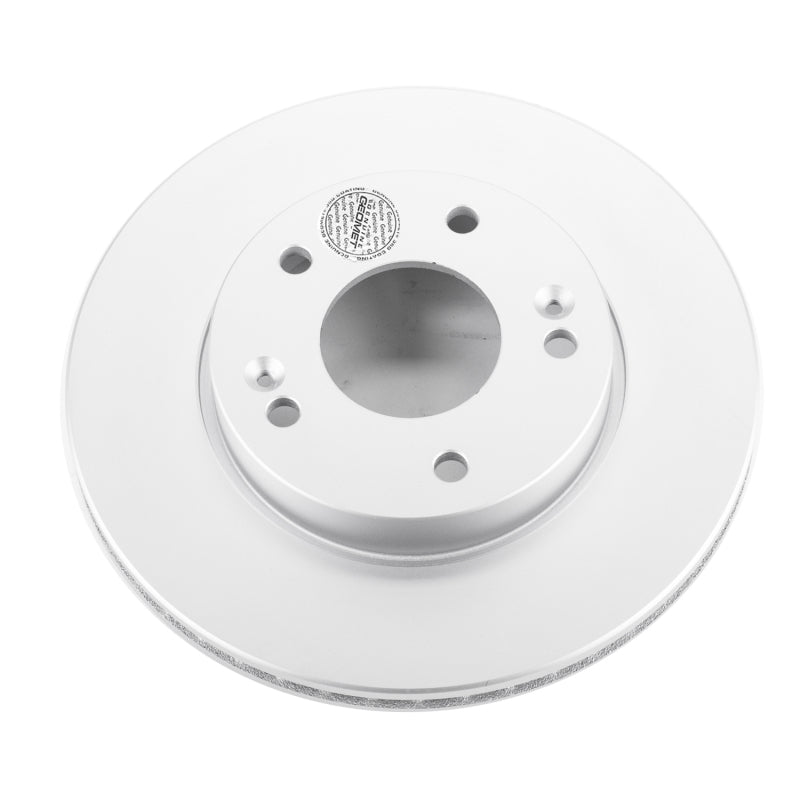 PowerStop JBR1521EVC fits Kia Soul Front Evolution Geo 10-11met Coated Rotor