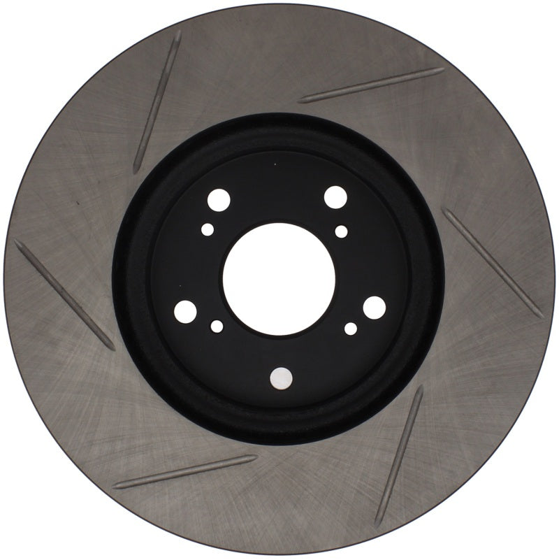 Stoptech 126.40046SL Power Slot Slotted 99-08 fits Acura TL (STD Caliper) / 01-03 CL / 04-09 TSX Front Left Rotor