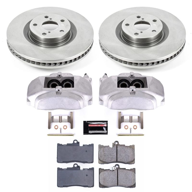 Power Stop KCOE5868 09-11 fits Lexus IS350 Front Autospecialty Kit w/Cals