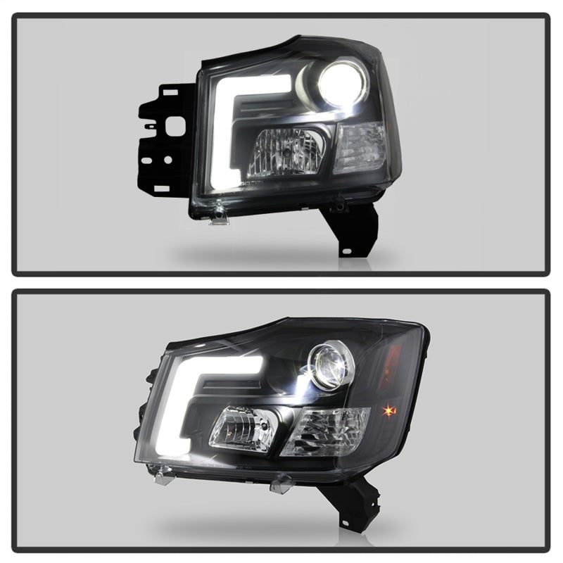 Spyder 5088406 fits Nissan 04-15 Titan High-Power LED Module Equipped Headlight
