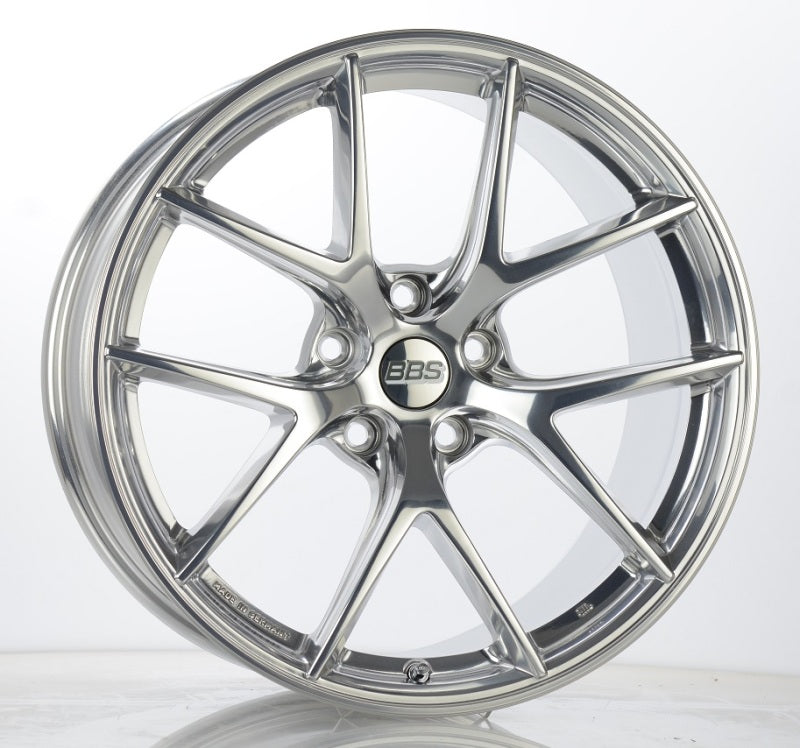 BBS CI0801CP CI-R 20x11.5 5x120 ET52 Ceramic Polished Rim Protector Wheel -82mm PFS/Clip Required