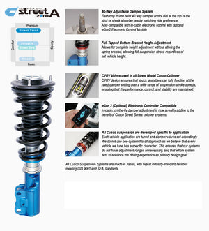 Cusco 157 61N CN fits Toyota Zero-A Coilover Kit ZZW30
