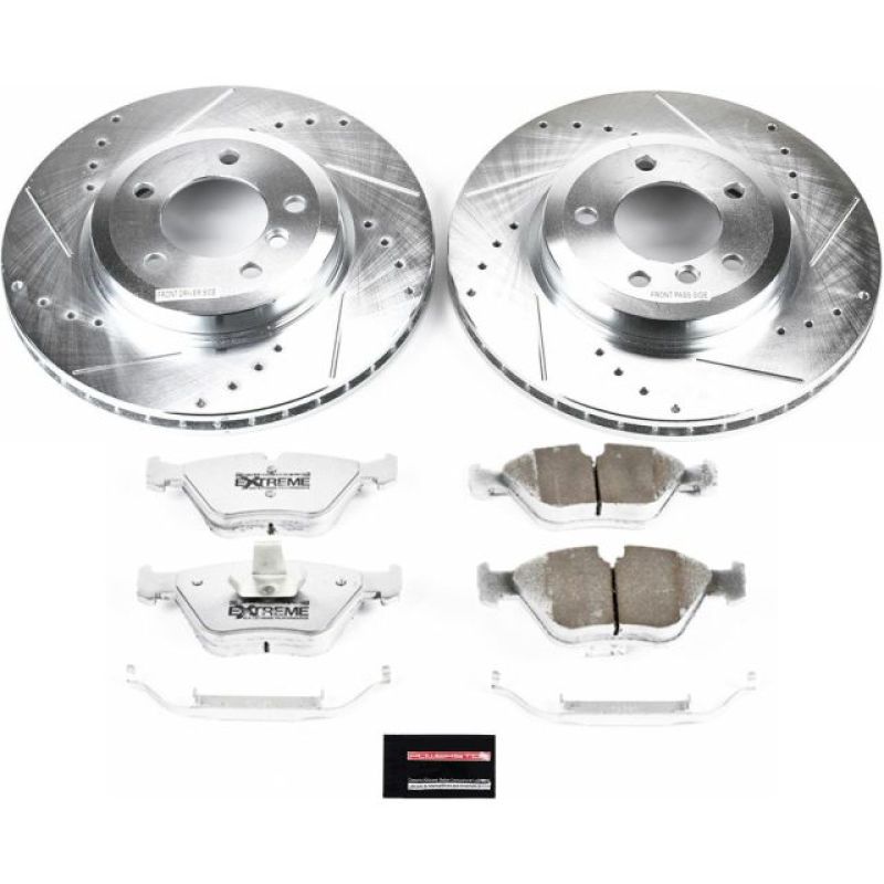 PowerStop K928-26 06-08 fits BMW Z4 Front Z26 Street Warrior Brake Kit