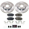 Power Stop K8754 19-23 fits Mazda 3 Front Z23 Evolution Brake Kit