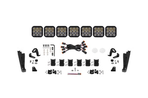 Diode Dynamics Kuat DEK 47in Wide Upgrade Kit 7-Pod SS5 Sport -  White Driving